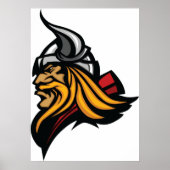 Viking Head Poster (Voorkant)