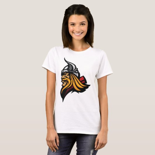 Viking Head T-Shirt (Voorkant volledig)