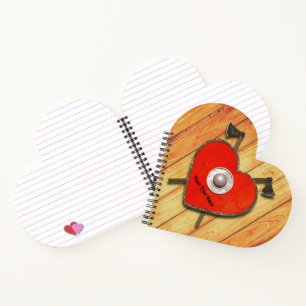 Viking Heart Shield Notitieboek