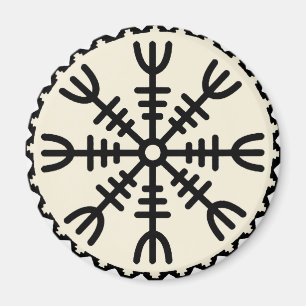 Viking Helm der Angst Magneet