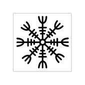 Viking Helm der Awe Rubberen Stempel (Afrduk)