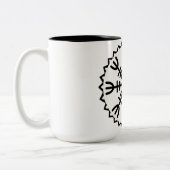 Viking helm der awe tweekleurige koffiemok (Links)