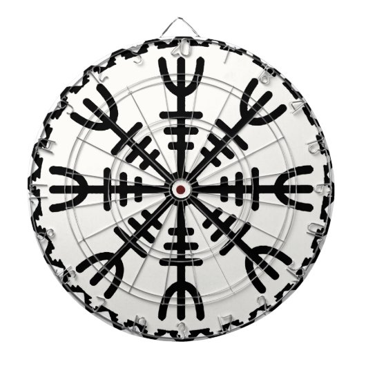 Viking Helm of Awe Dartbord (Voorkant)
