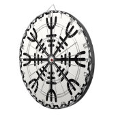 Viking Helm of Awe Dartbord (Voorkant Rechts)
