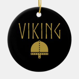 Viking Helm Ornamente Keramisch Ornament