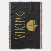 Viking Helmet Blanket Deken (Voorkant Verticaal)