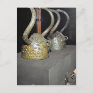 Viking helmet briefkaart