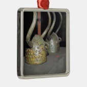 Viking helmet metalen ornament (Rechts)