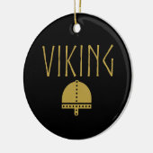 Viking Helmet Ornaments Keramisch Ornament (Links)