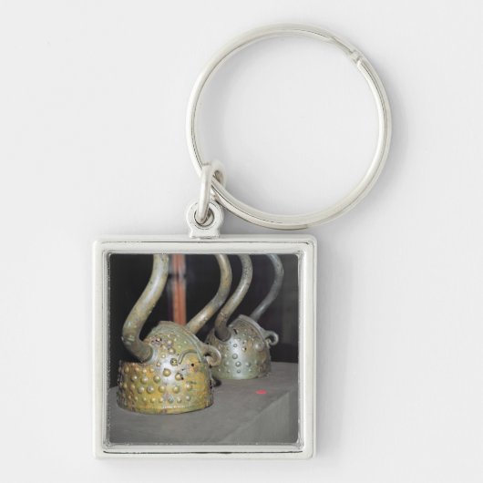 Viking helmet sleutelhanger (Voorkant)