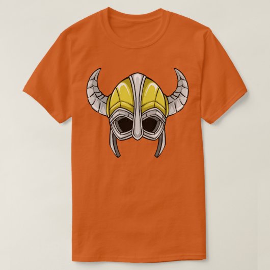 Viking Helmet Vikings Norse Mythology T-shirt (Design voorkant)