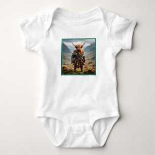 Viking Highland Koe,  Romper