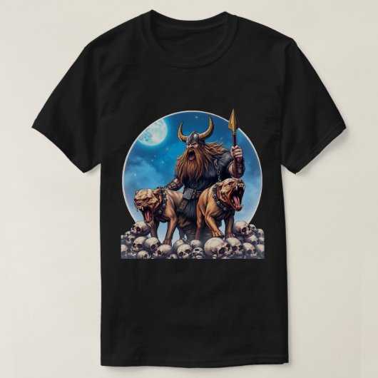 Viking honden 2 t-shirt (Design voorkant)
