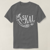 Viking horn skal t-shirt (Design voorkant)