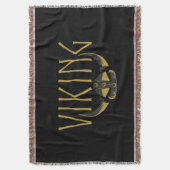 Viking Horned Helmet Blanket Deken (Voorkant Verticaal)