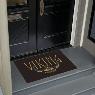Viking Horned Helmet Doormats Deurmat