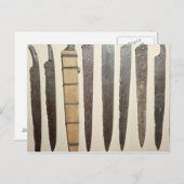 Viking ijzerbladen voor swords briefkaart (Voorkant / Achterkant)