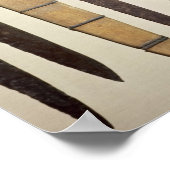 Viking ijzerbladen voor swords poster (Hoek)