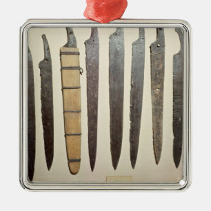 Viking ijzerbladen voor zwaarden metalen ornament