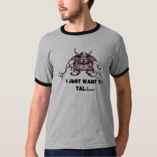 Viking, ik wil alleen maar grappig t-shirt spreken