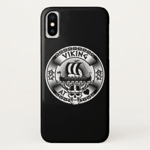 Viking in hart en nieren Case-Mate iPhone case