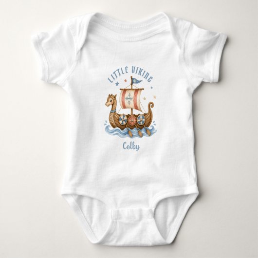 Viking in Opleiding Baby Romper (Voorkant)