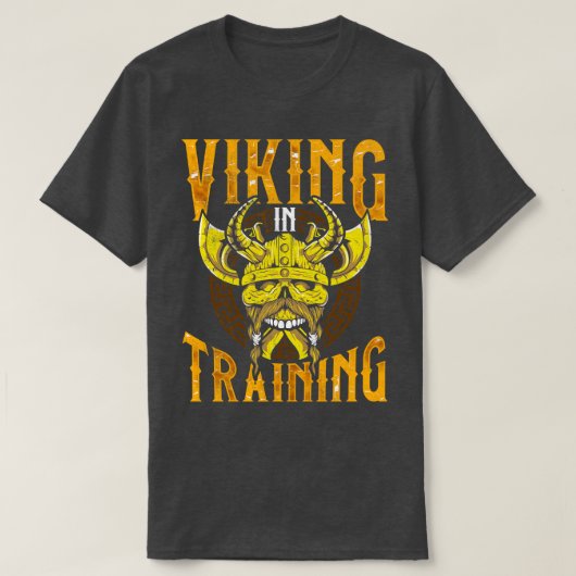 Viking in training Vikings T-shirt (Design voorkant)