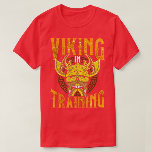 Viking in training Vikings T-shirt (Design voorkant)