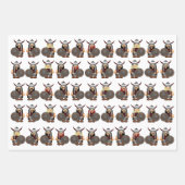 Viking Inpakpapier Plat Vel Set van 3 (Voorkant 3)