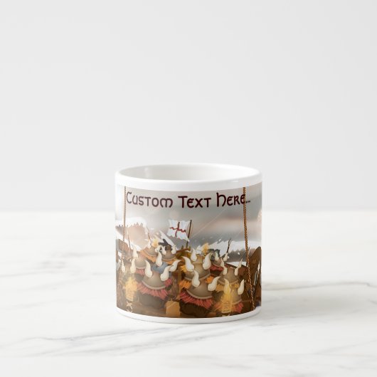 Viking invasievloot espresso kop (Voorkant)