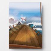 Viking invasievloot fotoplaat (voorkant)