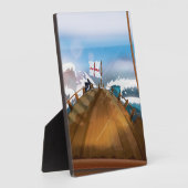 Viking invasievloot fotoplaat (Zijkant)