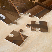 Viking invasievloot legpuzzel (Zijkant)