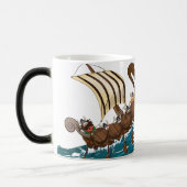 Viking invasievloot magische mok (Links)