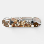 Viking invasievloot persoonlijk skateboard (Horizontaal)