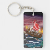 Viking invasievloot sleutelhanger (Voorkant)