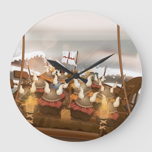 Viking Invasion Fleet Grote Klok (Voorkant)