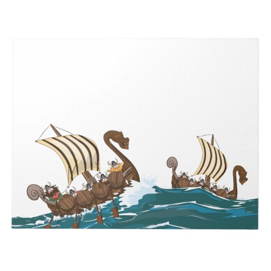 Viking Invasion Fleet Notitieblok (Voorkant)