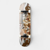 Viking Invasion Fleet Persoonlijk Skateboard (Voorkant)