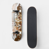 Viking Invasion Fleet Persoonlijk Skateboard (Voorkant)