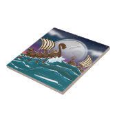 Viking Invasion Fleet Tegeltje (Zijkant)