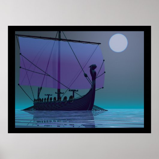 VIKING JOURNEY PRINT (Voorkant)