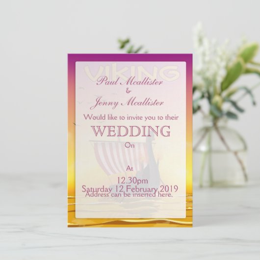 Viking Kaart (Staand voorkant)