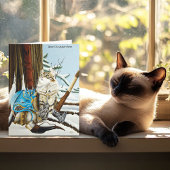 Viking Kat Blauwe Draak Kaart