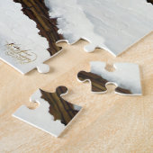 Viking Kat Blauwe Draak Legpuzzel (Zijkant)