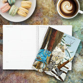 Viking Kat Blauwe Draak Planner