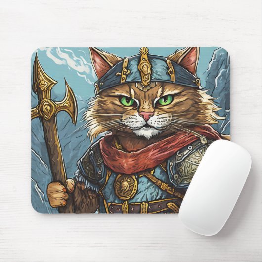 Viking Kat Muismat! Muismat (Met muis)