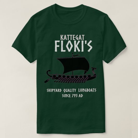 Viking Kattegat Floki amp accessoires voor Viking  T-shirt (Design voorkant)