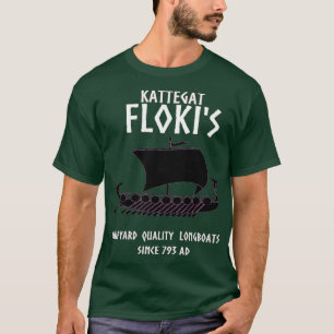 Viking Kattegat Floki amp accessoires voor Viking T-shirt