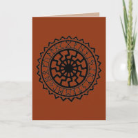 Viking Keltische Zon Rune Kalender